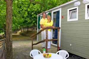 Clientes alojados en Camping Siena Colleverde