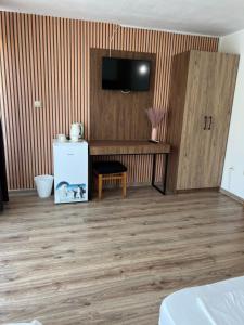 TV a/nebo společenská místnost v ubytování Dreams Family Hotel