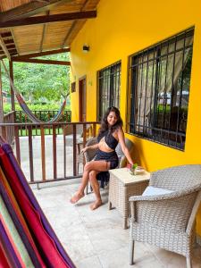 Balkón nebo terasa v ubytování Senderos del Mar - Tayrona
