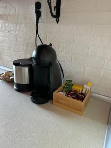 Coffee and tea making facilities at La Kameya