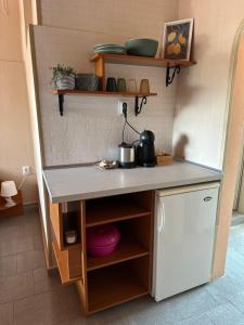 A kitchen or kitchenette at La Kameya