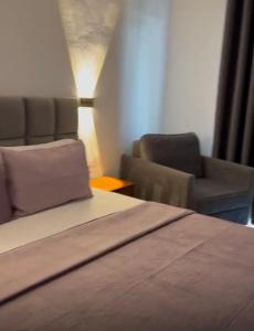 Posezení v ubytování Grand Resort by Greccia Dhermi Prime