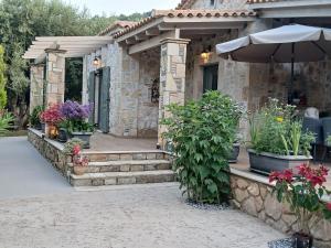 Zahrada ubytování Villa Liberta
