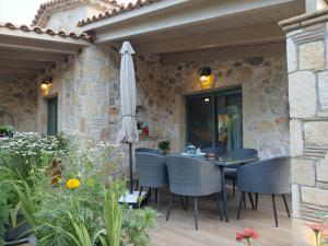 Patio nebo venkovní prostory v ubytování Villa Liberta