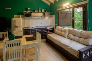 Køkken eller tekøkken på Complejo La Austriaca, piscina climatizada y parrilla!