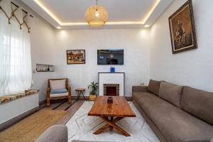 Posezení v ubytování Appartement S&K House