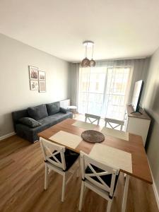 Χώρος καθιστικού στο Apartament Wenedy