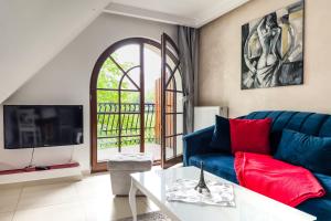 Χώρος καθιστικού στο Apartamenty Sienkiewicza Centrum Zakopane