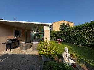 Zahrada ubytování Maison du bien-être