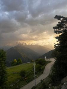 Paesaggio naturale nelle vicinanze dell'affittacamere