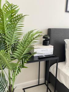 Et opholdsområde på Marea Garden Apartment Ravda