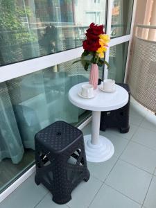 Balkón nebo terasa v ubytování Dreams Family Hotel