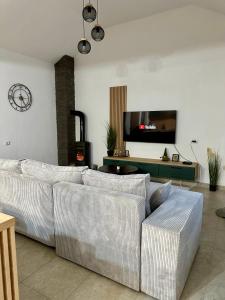 Χώρος καθιστικού στο Twin Villa