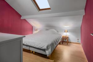 Postel nebo postele na pokoji v ubytování Torino 0201