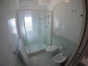 Koupelna v ubytování Residence Zenith