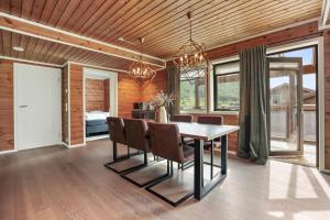 Χώρος καθιστικού στο Large nice apartment in Myrkdalen