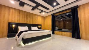 Postel nebo postele na pokoji v ubytování Starlit Hotel, Skardu + 37 fotografií