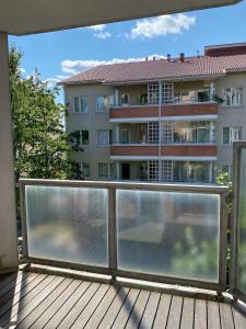 Μπαλκόνι ή βεράντα στο Stylish One-bedroom with Sauna