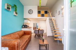 Køkken eller tekøkken på LOFT Netflix et place gratuite proche Transport + 24 billeder