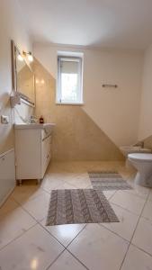 Koupelna v ubytování Panna Hotel