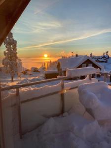 Naturlandskabet i nærheden af feriehuset