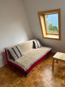 En eller flere senge i et værelse på Stefs Nest