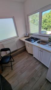 Кухня или мини-кухня в Iris studio spacious apartment
