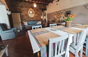 Posezení v ubytování La Casa dei Carrai