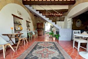 Posezení v ubytování La Casa dei Carrai
