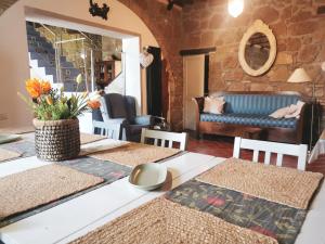 Posezení v ubytování La Casa dei Carrai