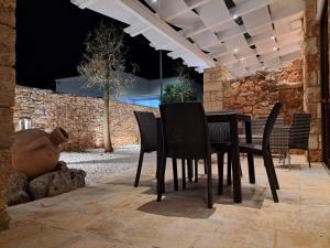 Patio alebo iná vonkajšia časť ubytovania Casale Salento