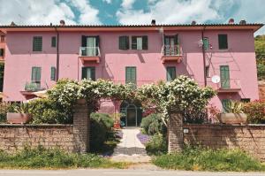 Zahrada ubytování La Casa dei Carrai