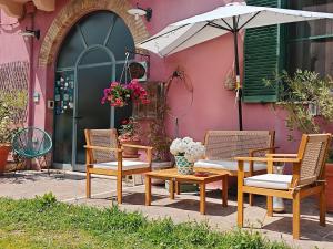 Zahrada ubytování La Casa dei Carrai