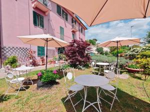 Zahrada ubytování La Casa dei Carrai