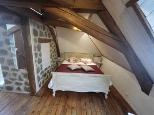 Katil atau katil-katil dalam bilik di Gîte la renaissance