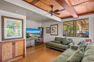 Χώρος καθιστικού στο The Mauian Hotel