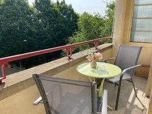 Balkón nebo terasa v ubytování Appartement de 3 chambres à coucher