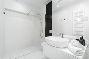 Kúpeľňa v ubytovaní WAVE private apartament - Sea View