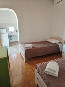 Postel nebo postele na pokoji v ubytování «MARMARA» house