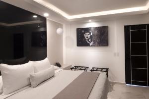 Postel nebo postele na pokoji v ubytování Casa Tabachin + 37 fotografií