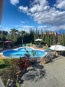 Бассейн в Finca Hotel El Bonsai или поблизости +19 фотографий