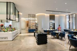 Χώρος καθιστικού στο Sanya Rock Platinum Sea View Hotel