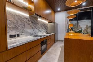 Kuchyň nebo kuchyňský kout v ubytování Nococu Luxury Villa