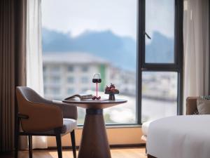 山景或在酒店看到的山景
