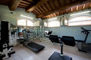 Posilňovňa alebo fitness centrum v ubytovaní SARNA Residence