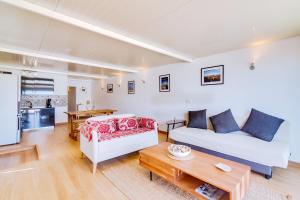 Posezení v ubytování Casa Ramiro T2 Paradisíaco entre o Mar e a Ria