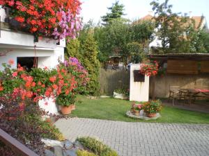 Vonkajšia záhrada v ubytovaní Apartment Za Poštou