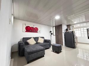 Posezení v ubytování Cómodo