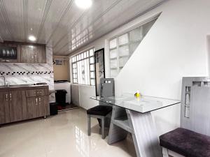 Kuchyň nebo kuchyňský kout v ubytování Cómodo + 14 fotografií