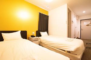Кровать или кровати в номере Another Sky Kyoto Nijo Castle - Vacation STAY 09288v